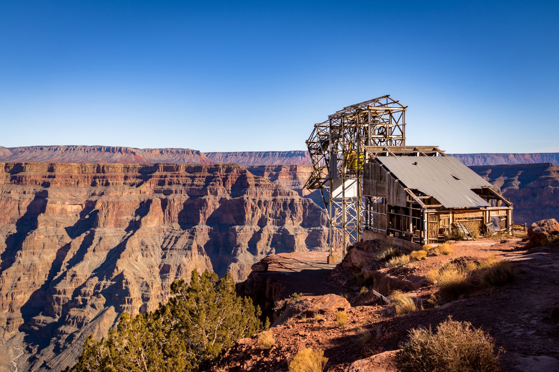 Guano Point panoramic 360-degree views of Grand Canyon West