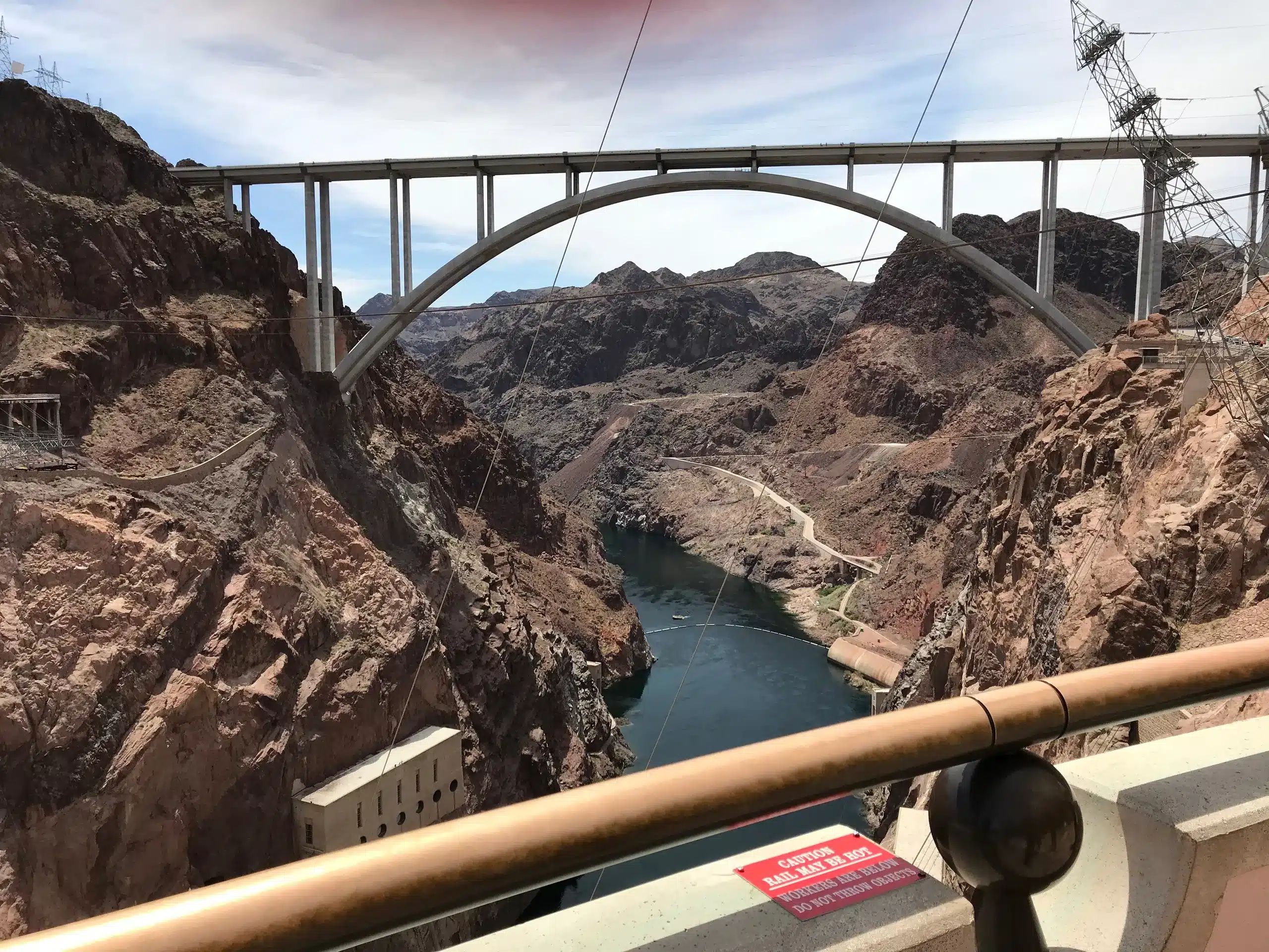Hoover Dam historic architecture and art deco design