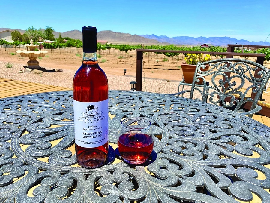 Little Old Wine Drinkers Vineyard in Arizona desert